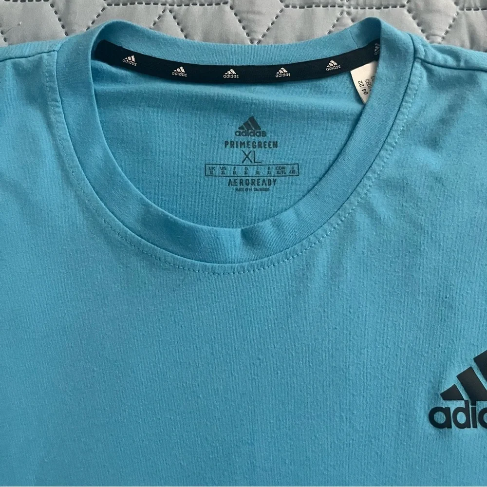 Adidas Blue Lightweight Tee - XL