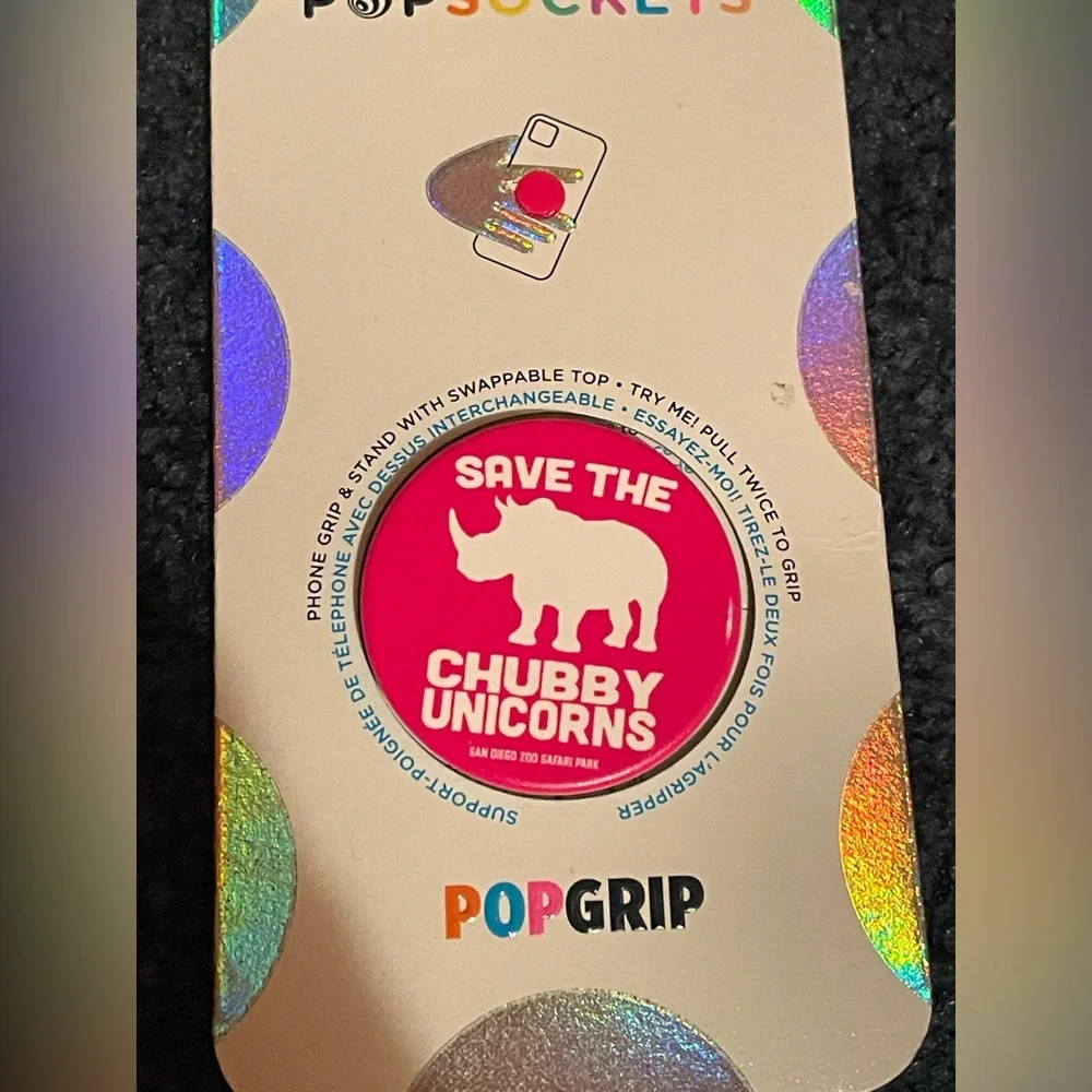 Save the chubby unicorn pop socket
