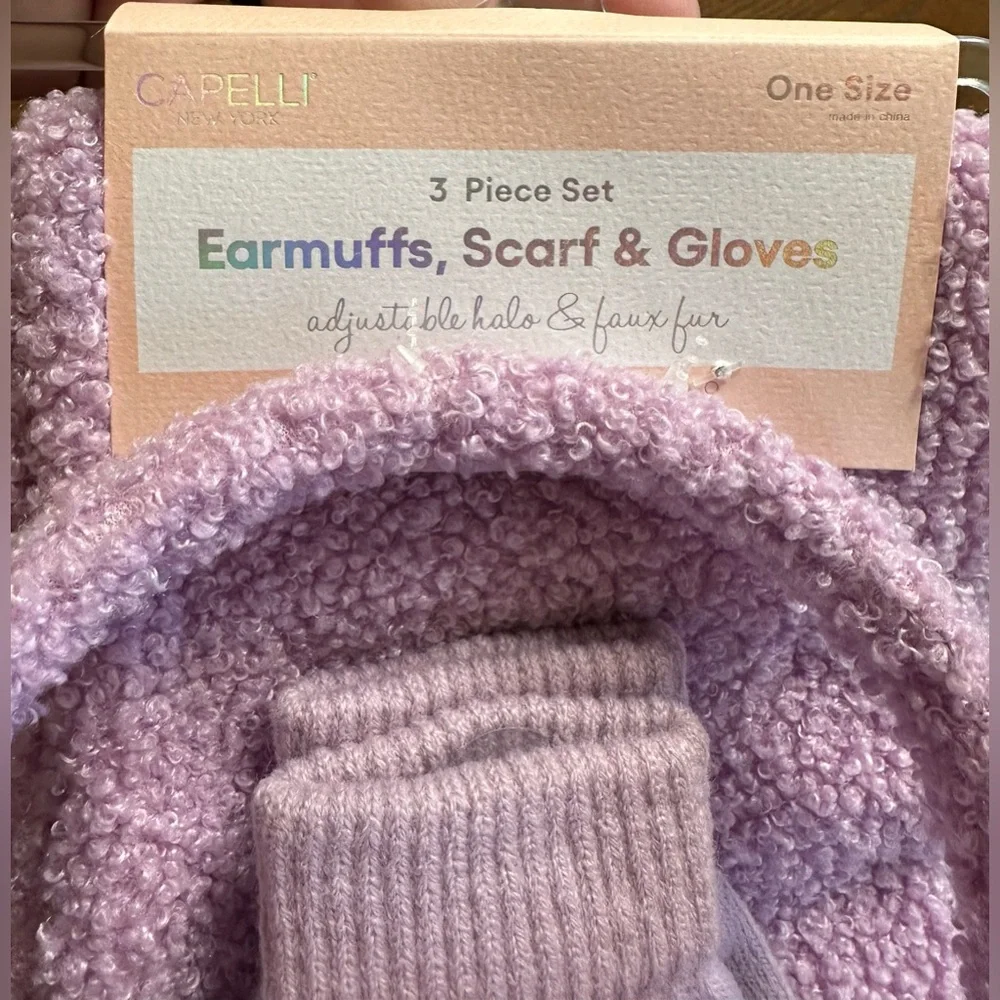 Capelli of New York earmuffs scarf gloves