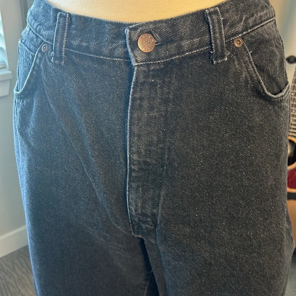 Vintage black denim