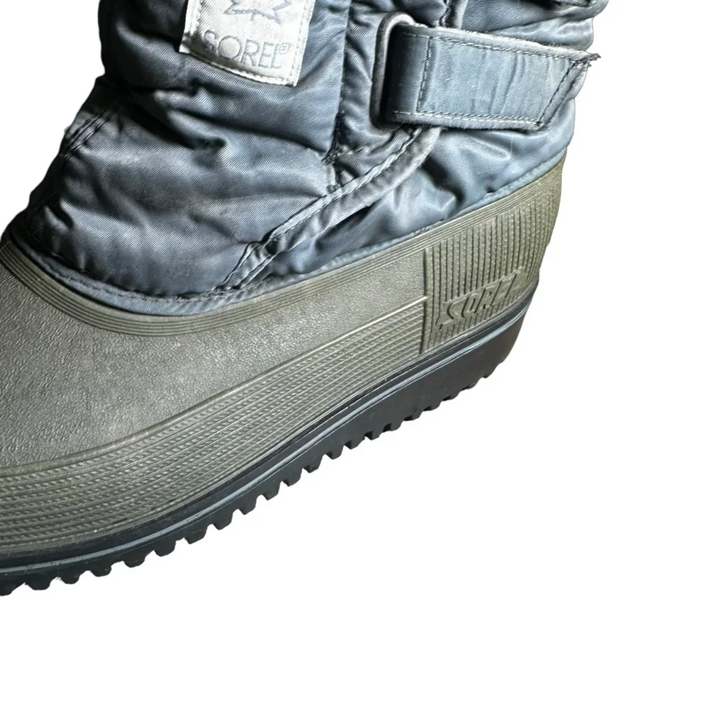 Sorel Vintage Kaufman Green Hook Latch Size 10