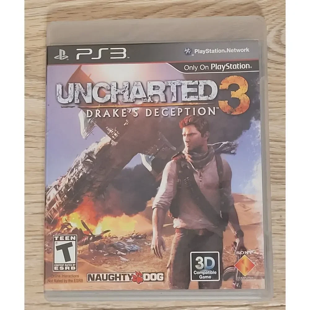 Uncharted 3: Drake's Deception (Sony PlayStation 3, 2011) Complete Untested