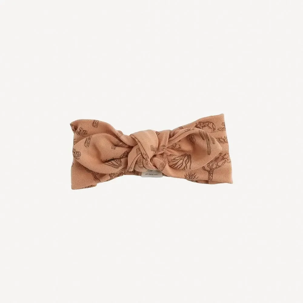 NWT Kate Quinn Knot Top Headband Desert Landscape Organic Cotton L Large