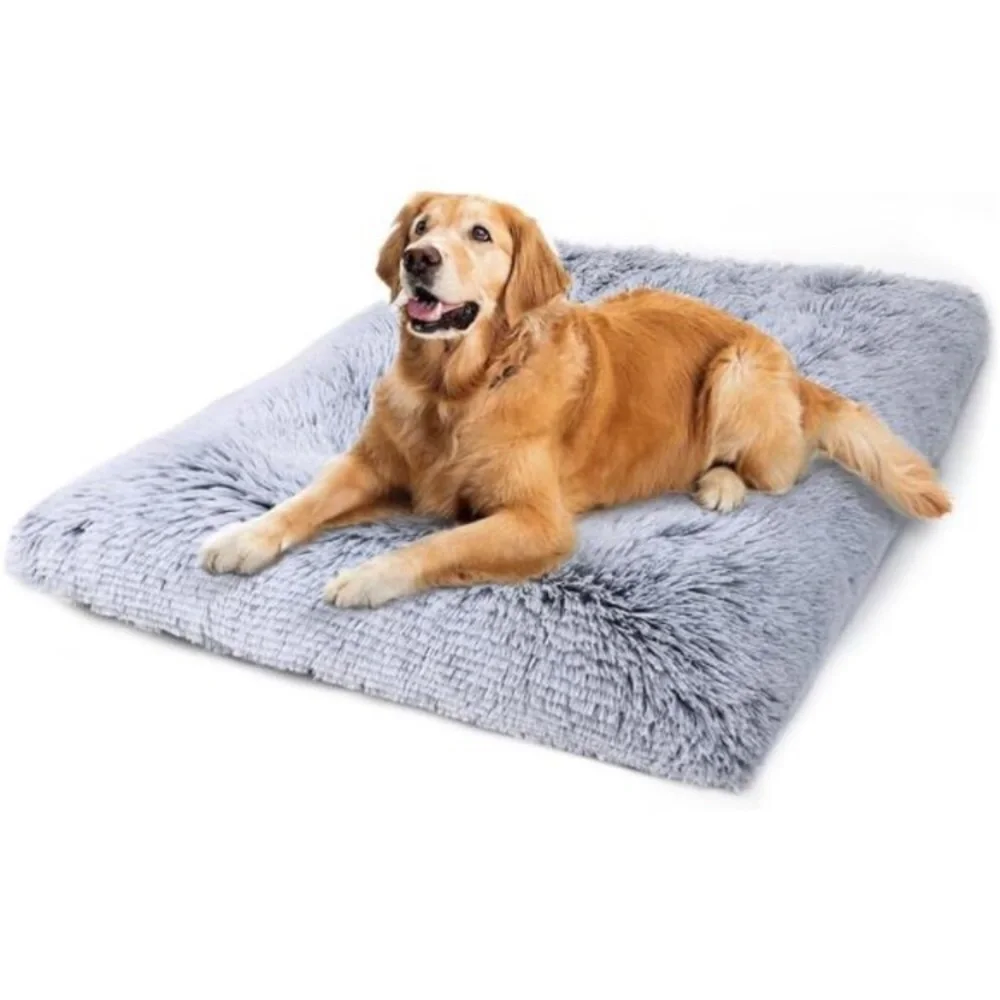 Dog Bed Crate Pad, Washable Beds for Large Medium Small Dogs Breeds,Deluxe Plush