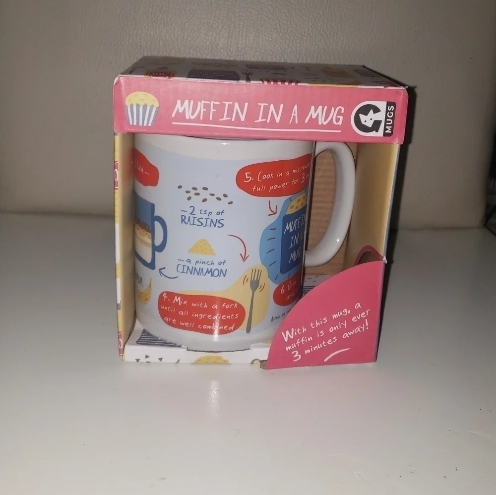 A Mug that makes a muffin in 3min