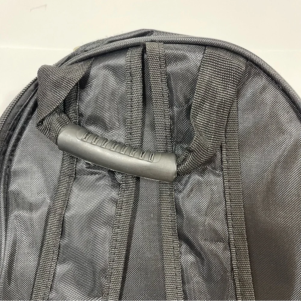 Black Penguin Hard Shell Travel Backpack