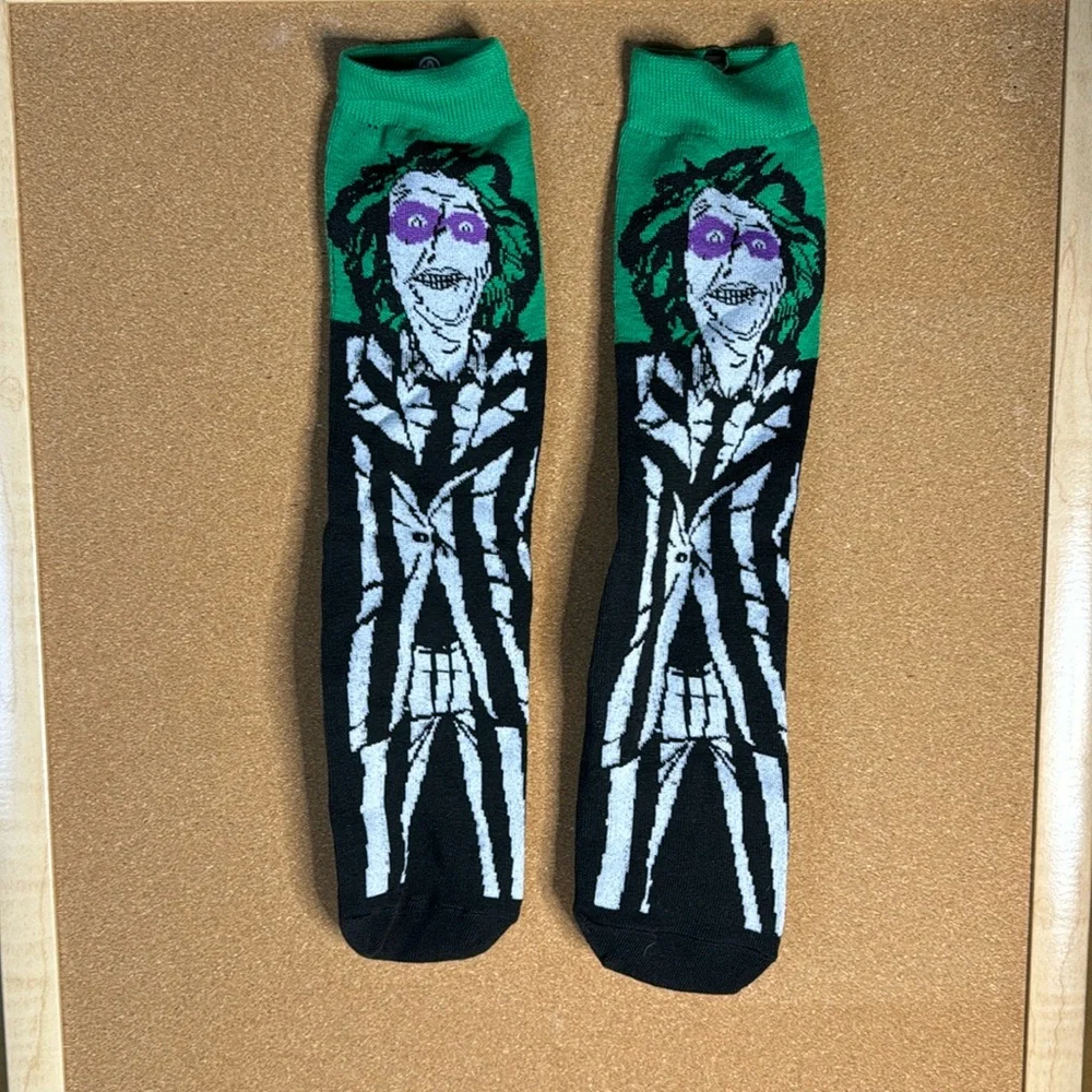 Beetlejuice socks