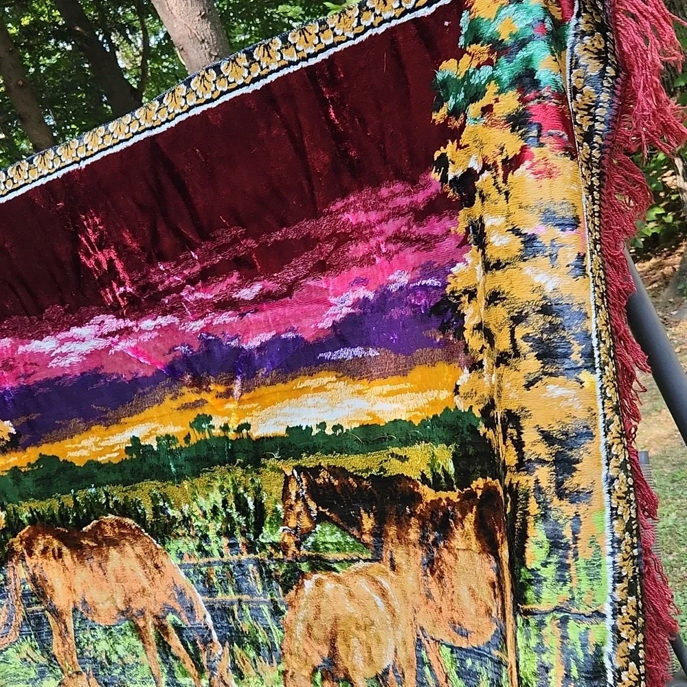Vintage western velvety