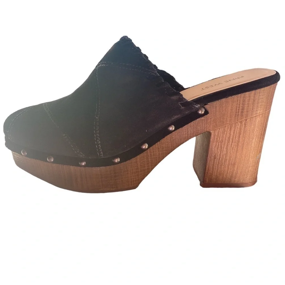 Nine West patchwork suede