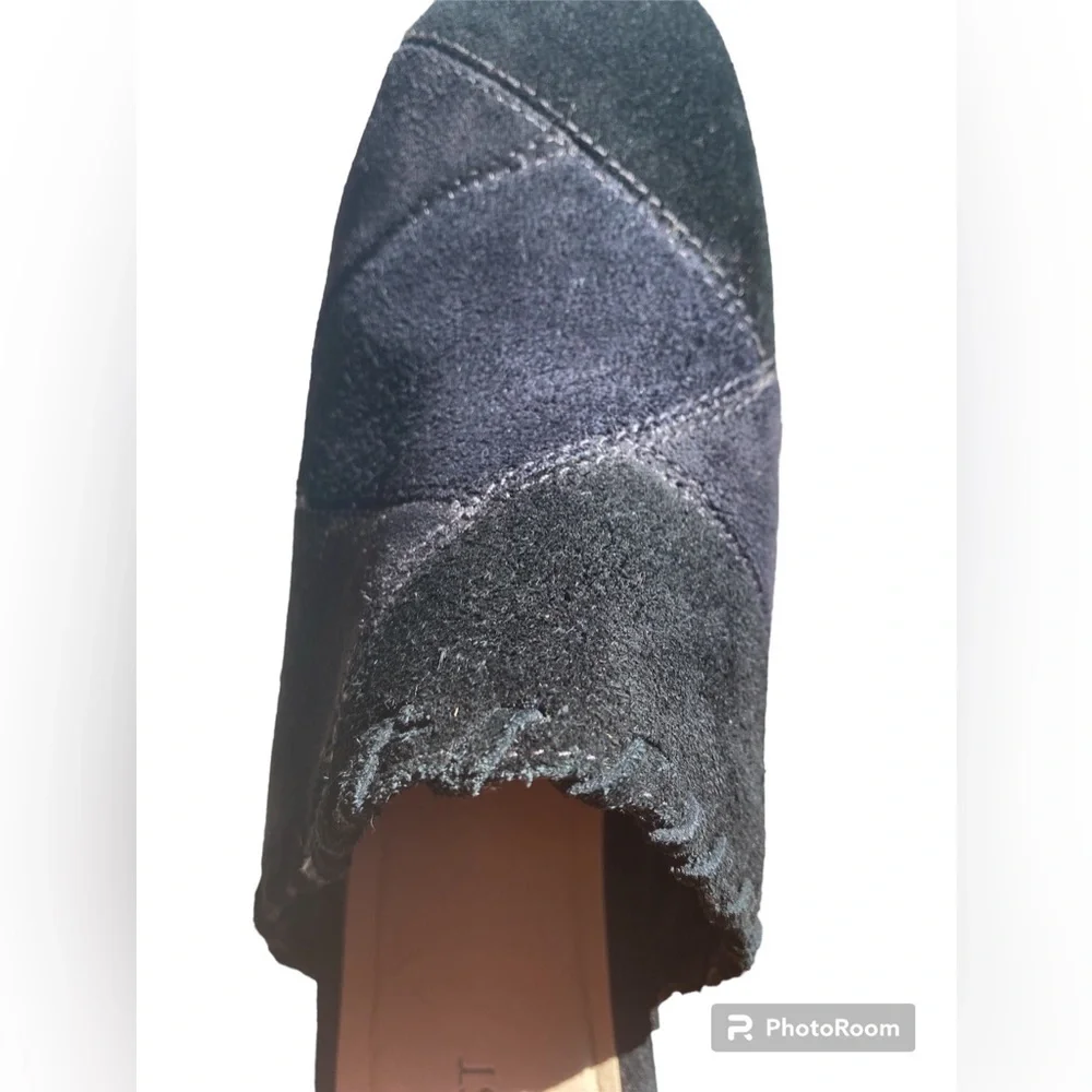 Nine West patchwork suede