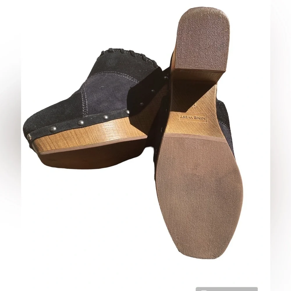 Nine West patchwork suede