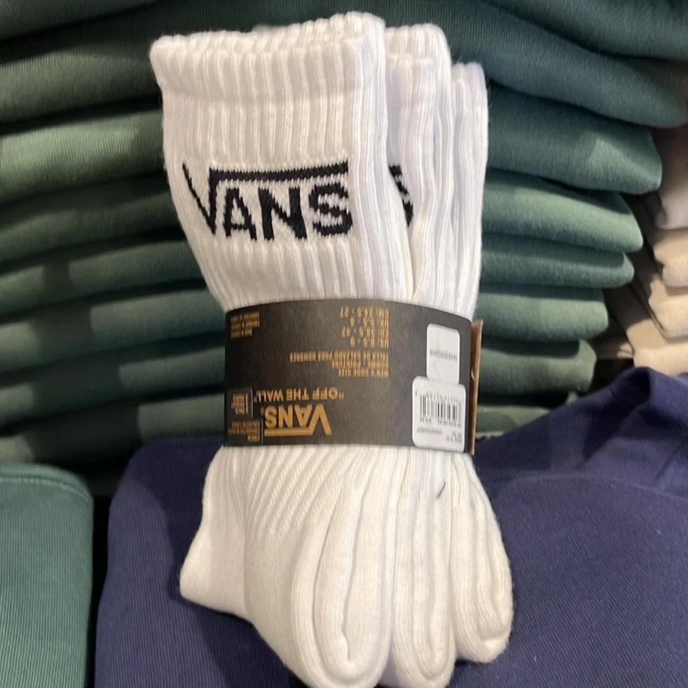 Vans Socks 3 pairs set CREW VANS. 