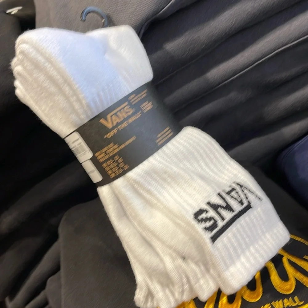 Vans Socks 3 pairs set CREW VANS. 