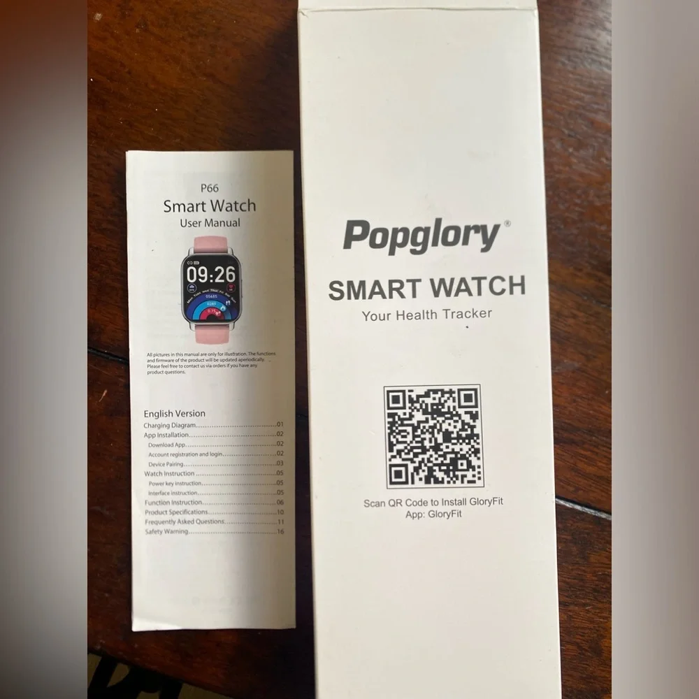 popglory smartwatch new