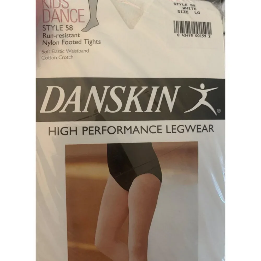 Danskin white tights