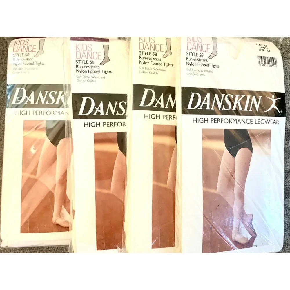 Danskin white tights