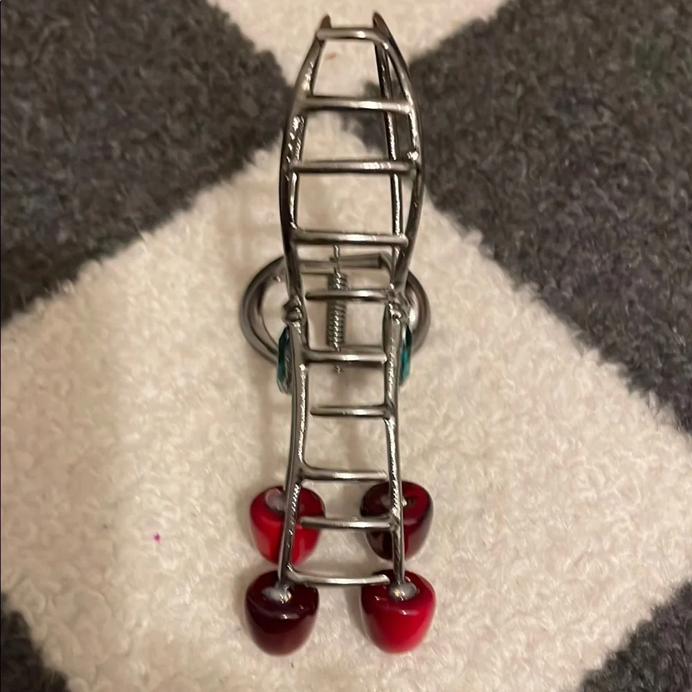 Large Cherry Hair Clip