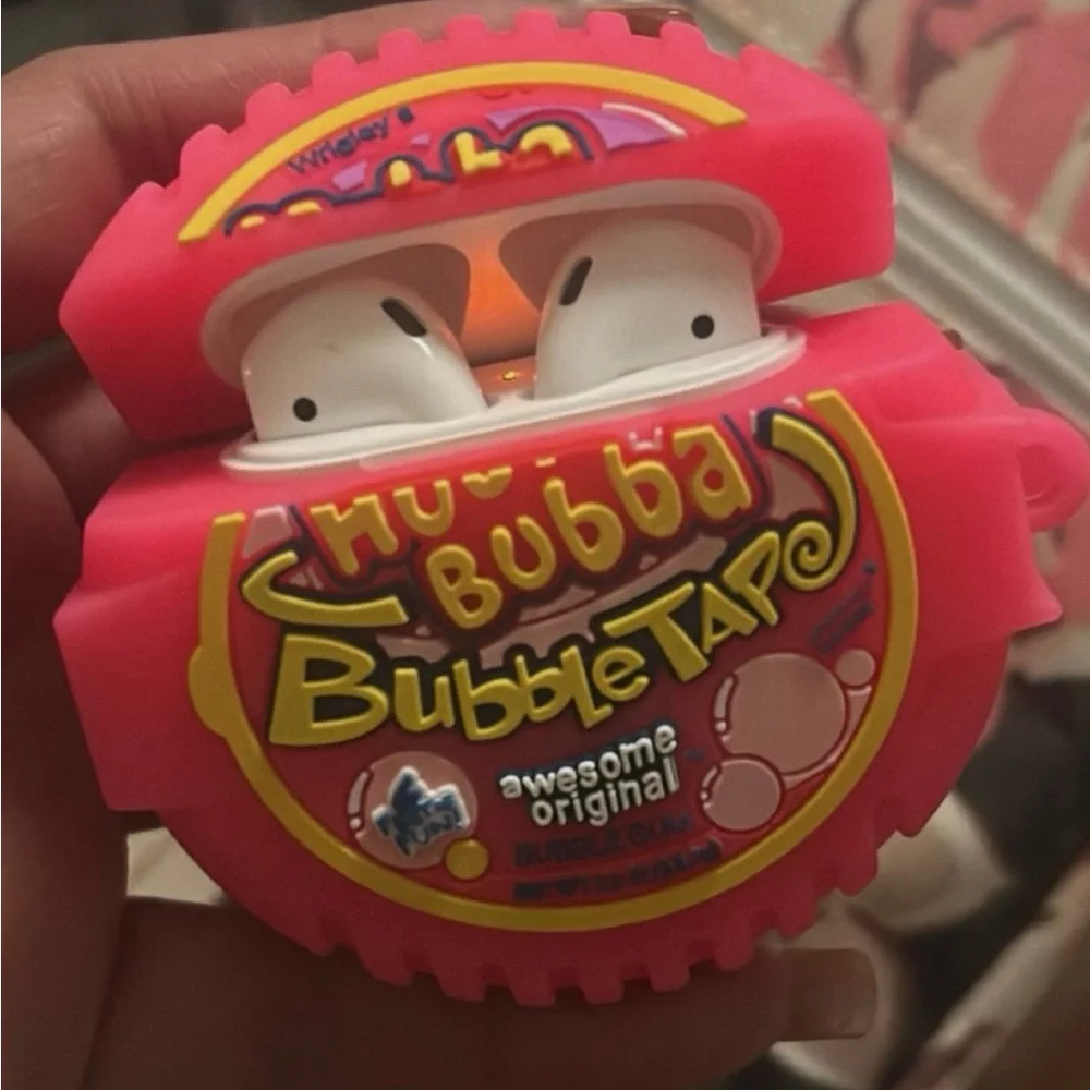 Hubba Bubba Gum Generations 1 & 2 AirPods Case Cover