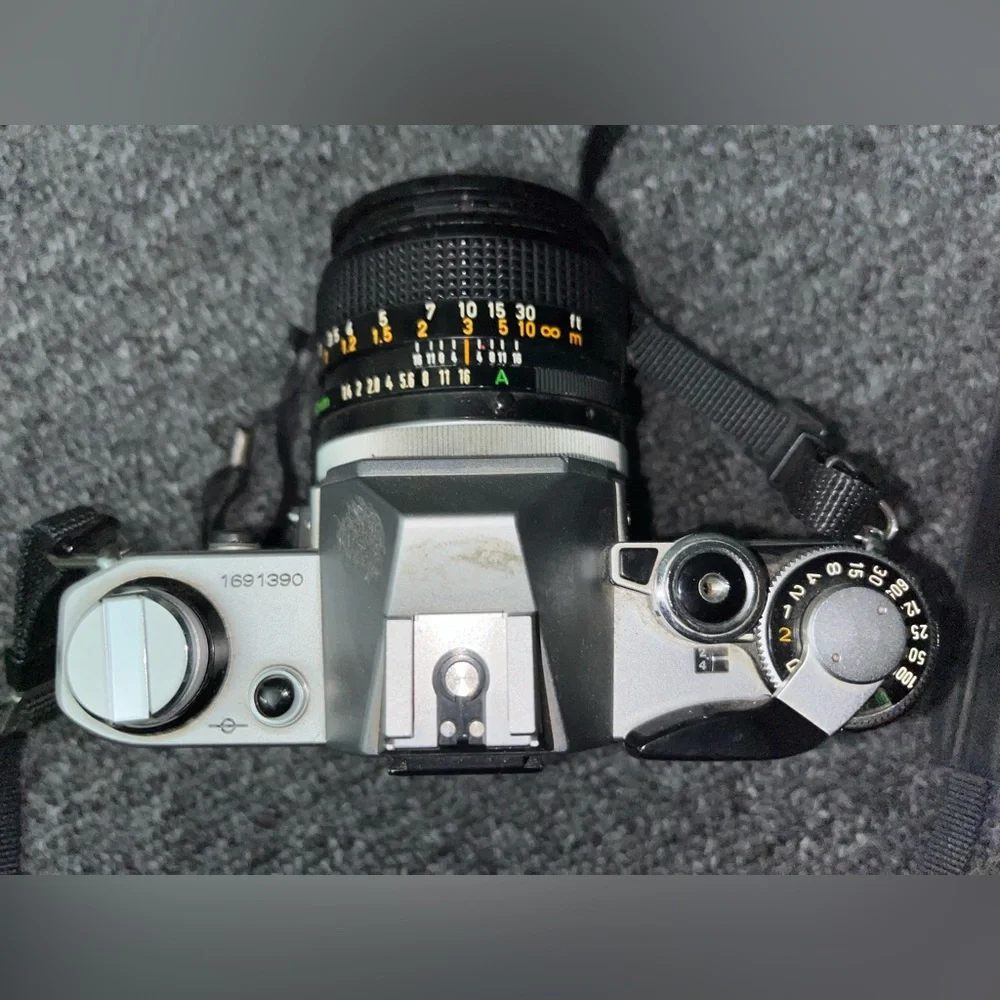 Canon AE-1 35mm film camera