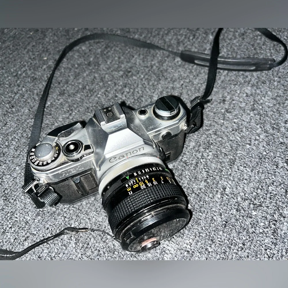 Canon AE-1 35mm film camera