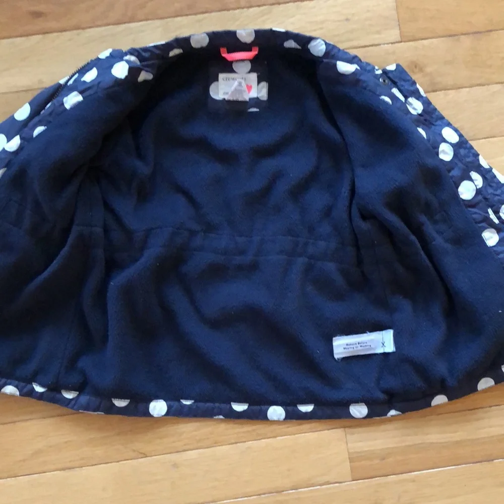 CREWCUTS Girls size 3 Jacket / Zipper front