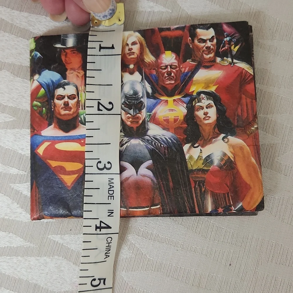 Justice League, Mighty Wallet, Paper, Comic Book, Bifold, Superman, Batm…
