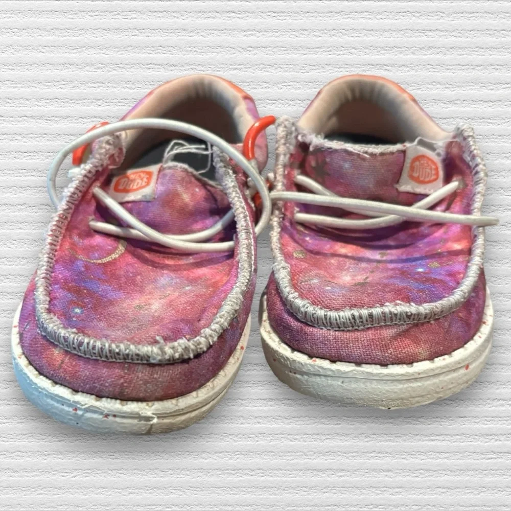 Hey Dude Youth Wally Galaxy Shoes