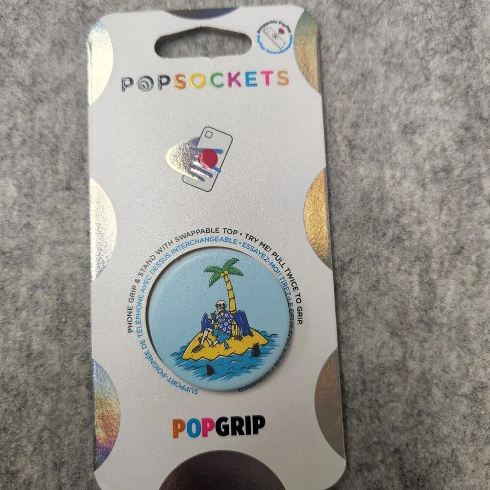 Chill Vibes Popsockets Single Grip & Stand Universal Phones and Tablet Holder
