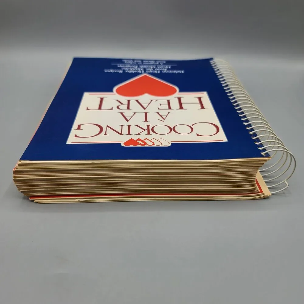 Vintage 1990 Cooking À La Heart Mankato Health Minnesota Cookbook Recipes Book