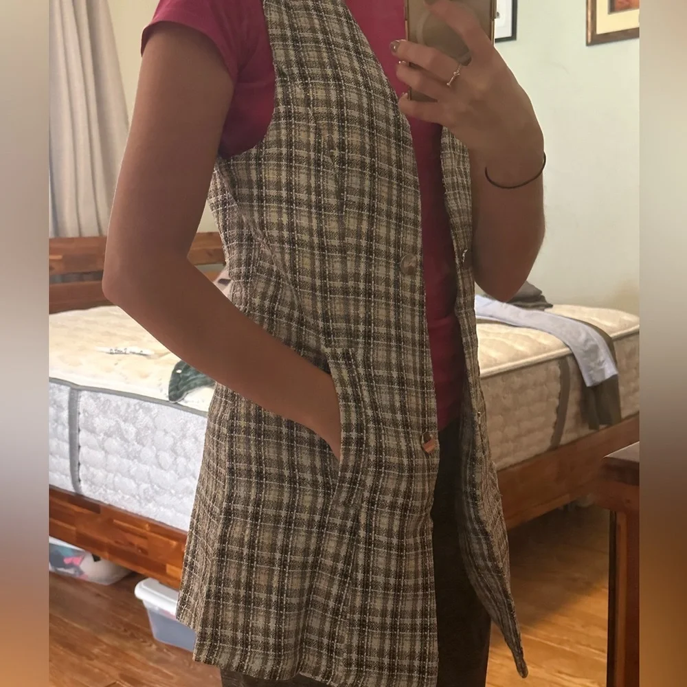 Open Cardigan Vest