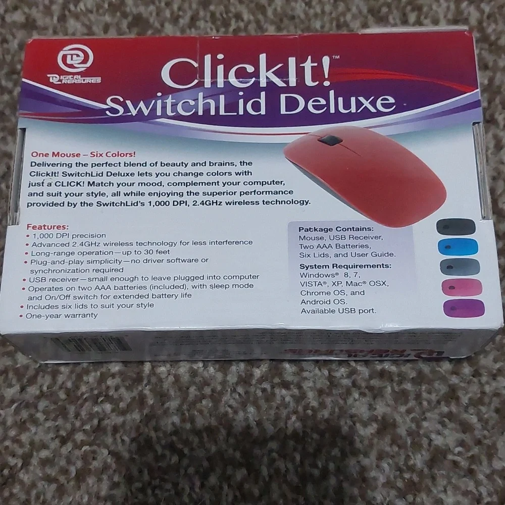 ClickIt switchlid deluxe