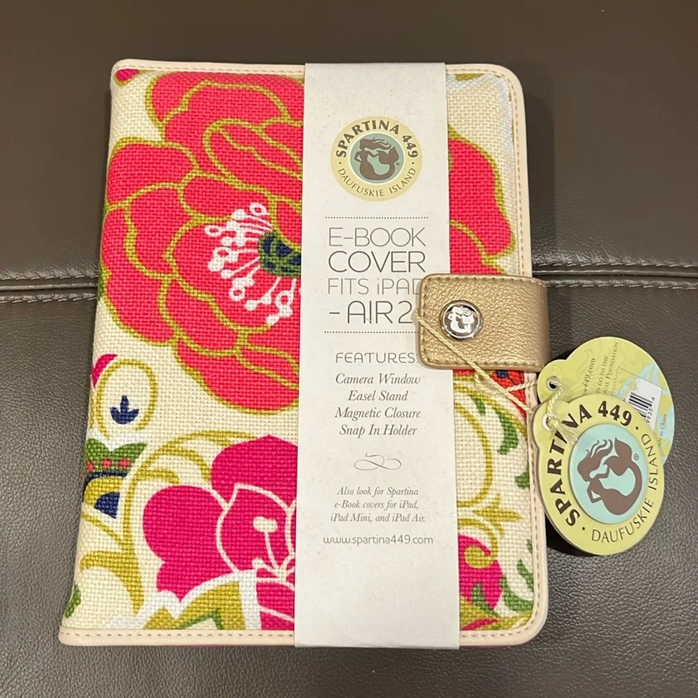 NWT Spartina IPad Air2 Ebook cover