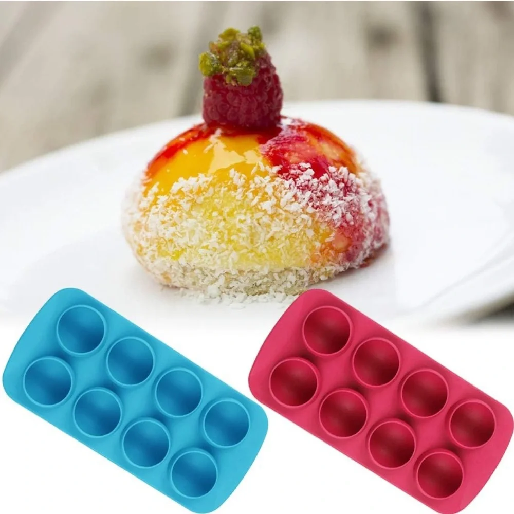 Silicone Chocolate Candy Molds, Jello Pudding Ball Ice Cube Peanut Butte