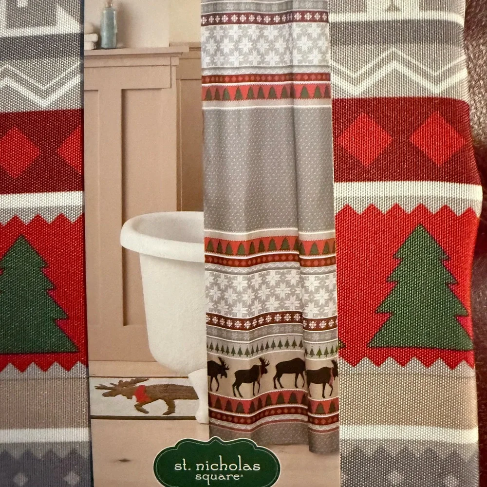 Saint Nicholas Square shower woods