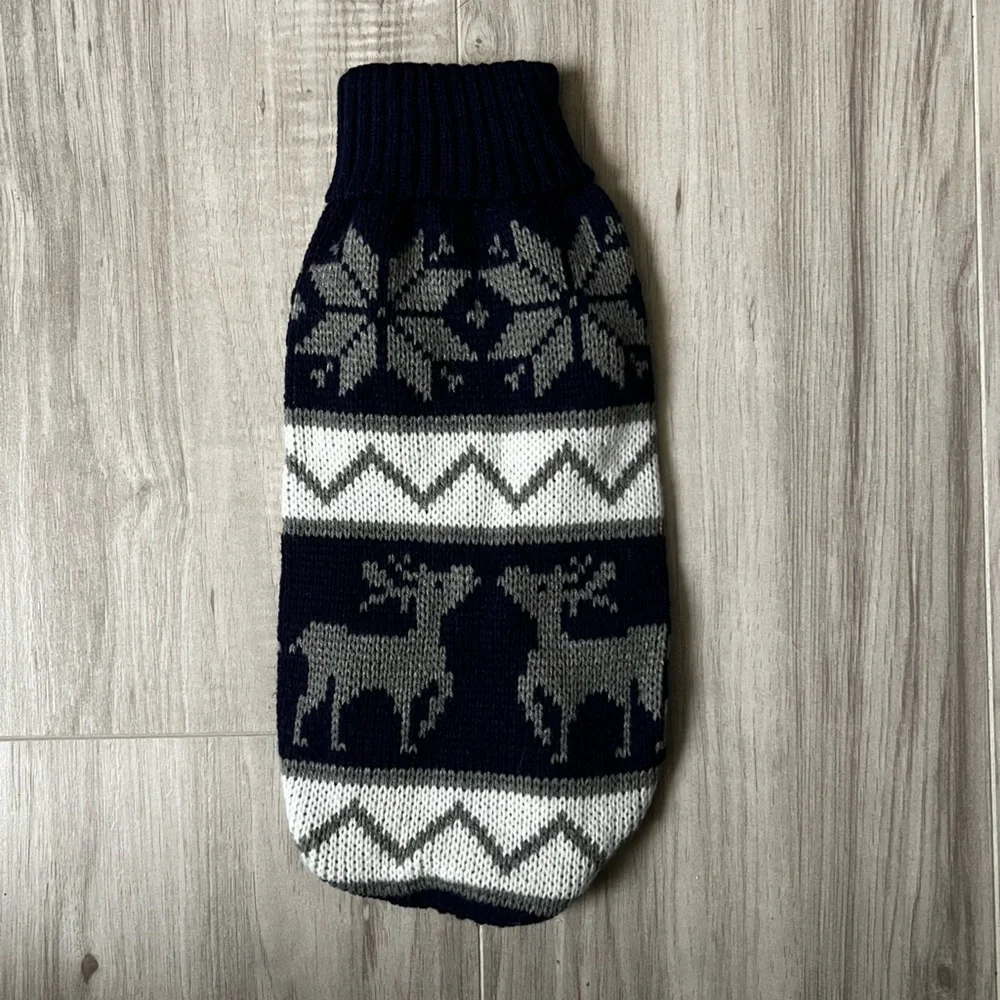 Cute Navy Blue, White and Grey