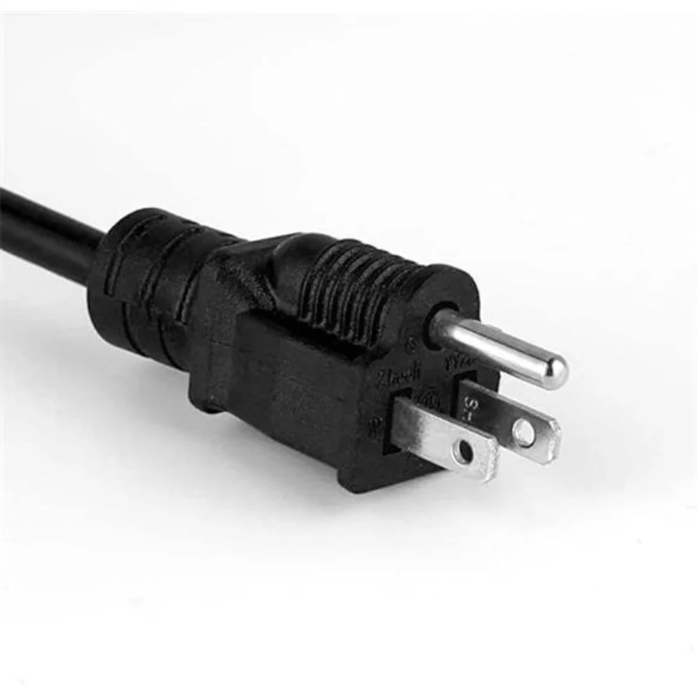 2-Pack 8ft Extension Cord Outdoor 16 AWG Heavy Duty Power Cord 3 Prong