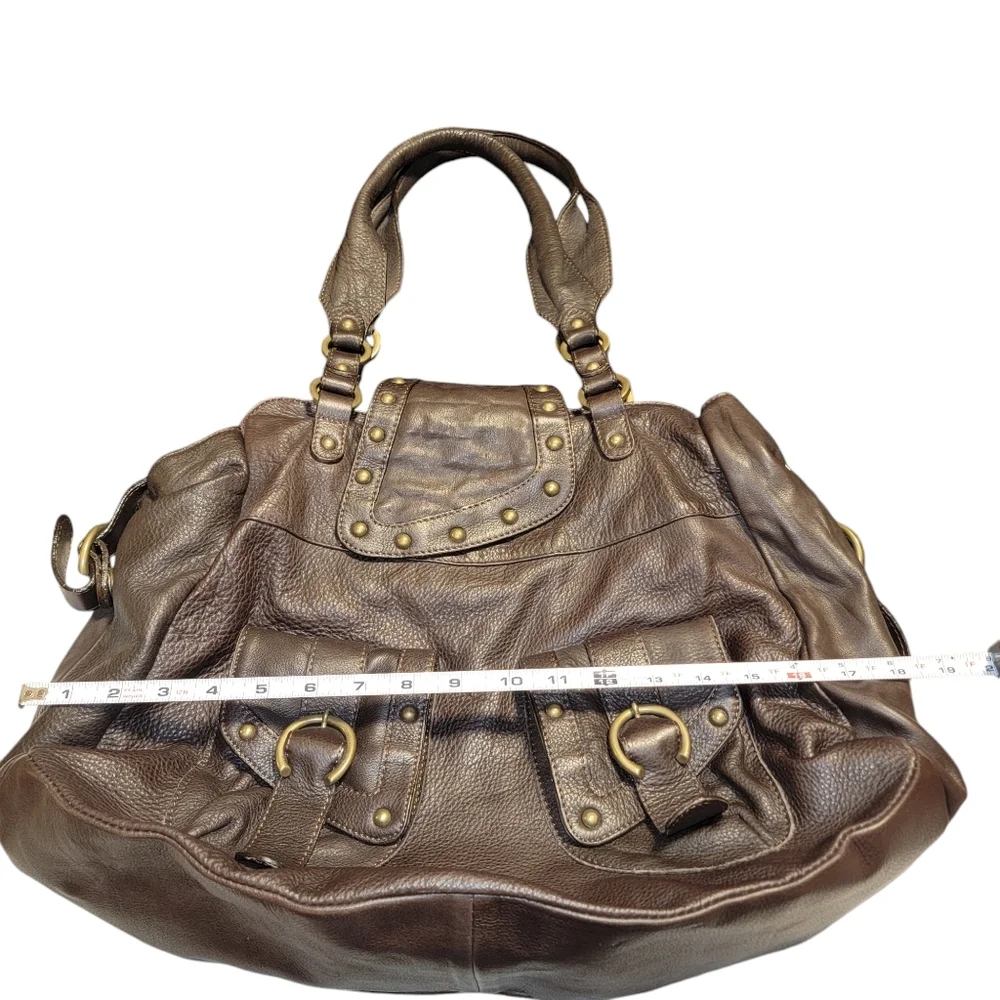 Toscana Italian Leather Hobo Large Bag