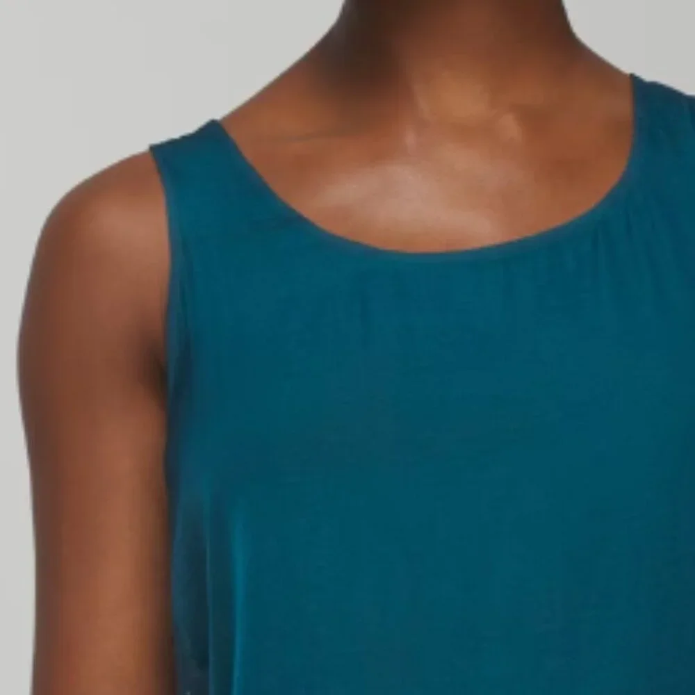 NWT Soma CRINKLE Satin Tank and Short Set