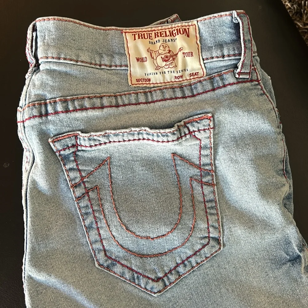 True Religion jeans stripe