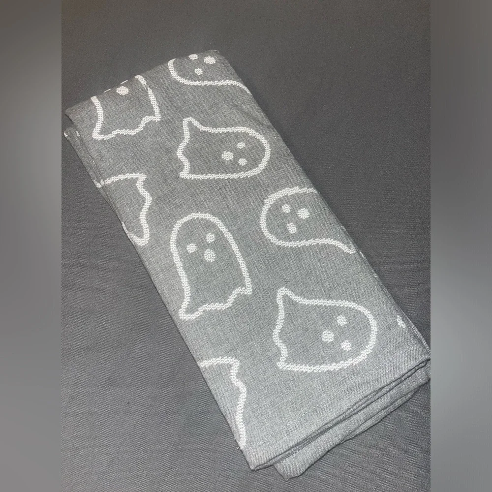 💕Cupcakes and Cashmere Halloween Ghost Table Runner & Set of Ghost Hand Towels