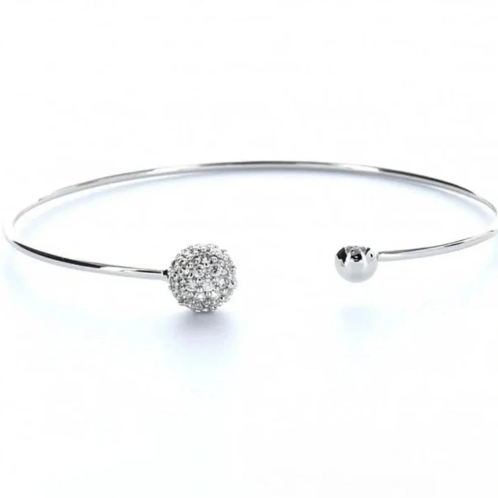 Sleek Classic Shiny Band Bangle Bracelet