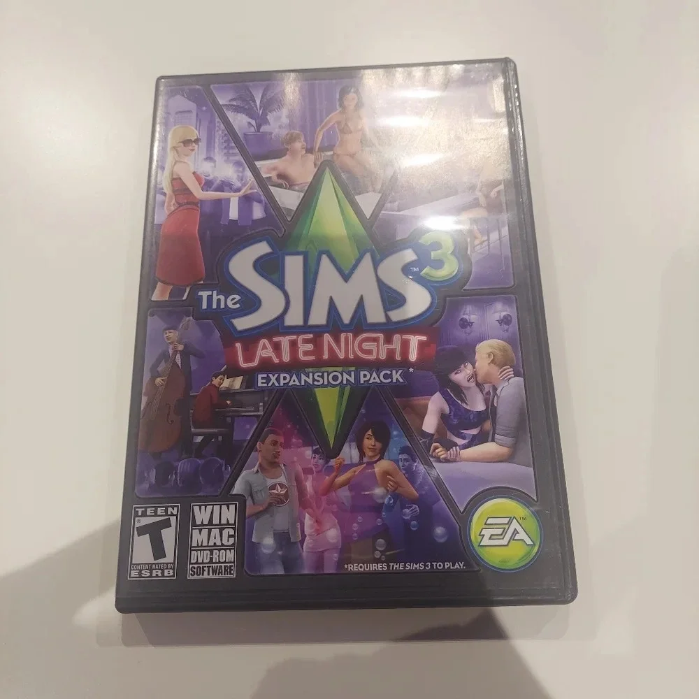 The Sims 3 Late Night Expansion Pack for PC (2010) with Manual (WIN/MAC DVD-ROM)