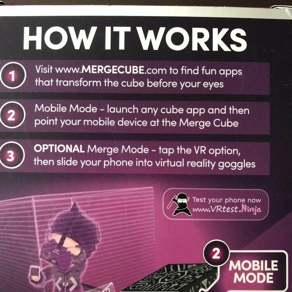 Merge cube augmented