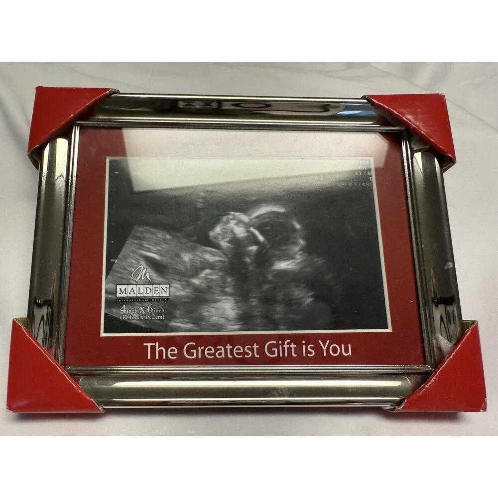 Malden The Greatest Gift is You Picture Sonogram Frame 4x6 New