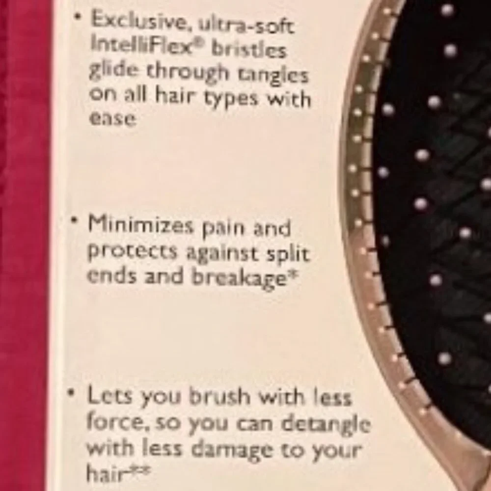 NEW WET BRUSH ORIGINAL DETANGLER ~ LIMITED EDITION TERRAIN TEXTURES DUSTY ROSE