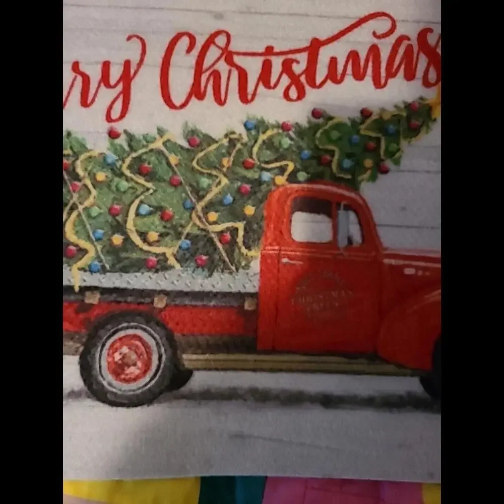 Home For The Holidays Doormat With Truck