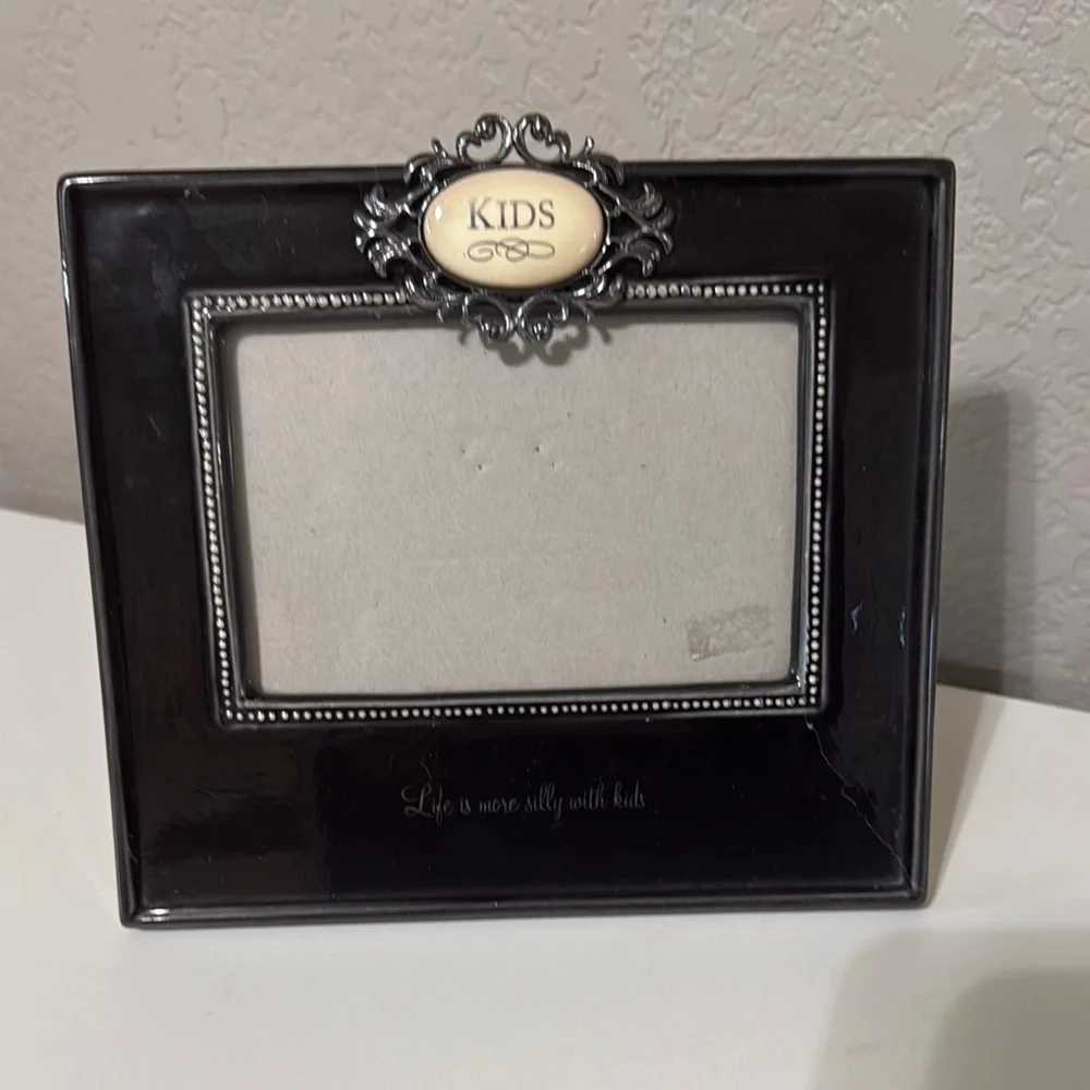 Black Photo Frame Kids 4 x 6
