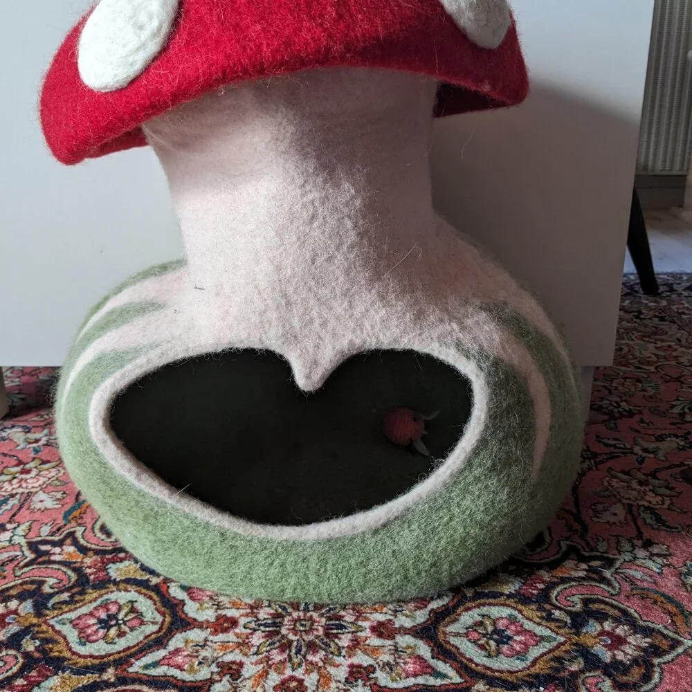 Whimsical Felt Pet Bed