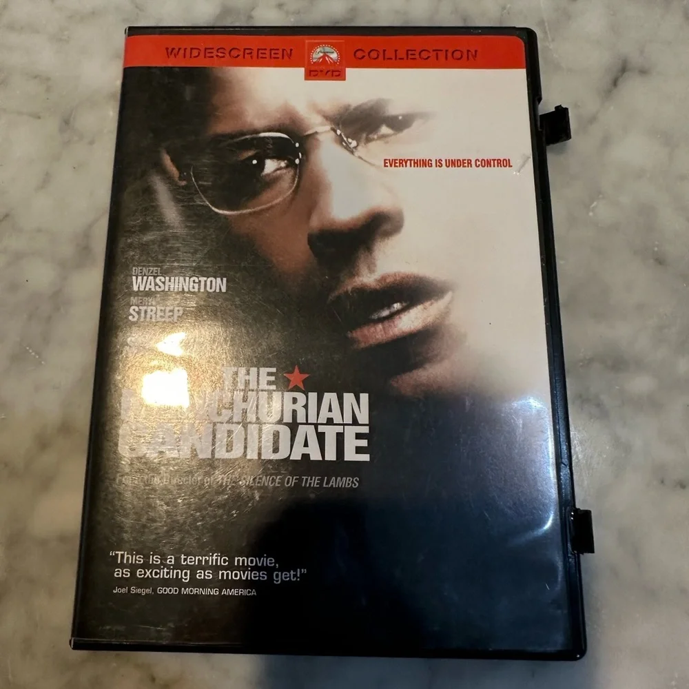 The Manchurian Candidate DVD (Region 4) VGC Denzel Washington NEW CASE