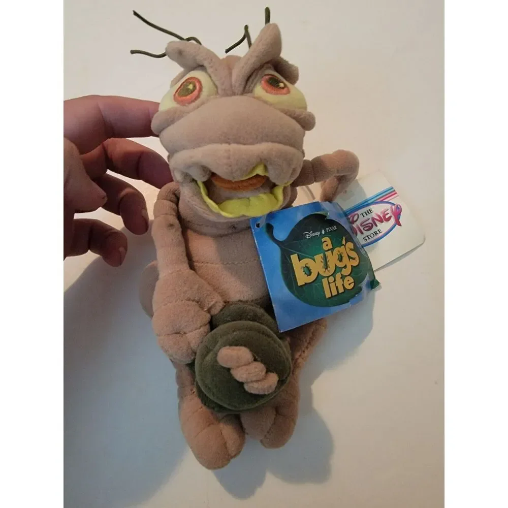 Disney Store PT Flea A Bug's Life Plush Stuffed Bean Bag Plush With‎ Tag 8